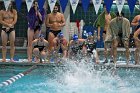 Swim vs Bentley  Wheaton College Swimming & Diving vs Bentley University. - Photo by Keith Nordstrom : Wheaton, Swimming & Diving